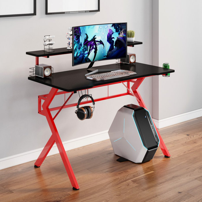 Inbox Zero PC Gaming Desk Wayfair.co.uk